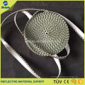 Double side reflective Lace tape/Stripes for clothing